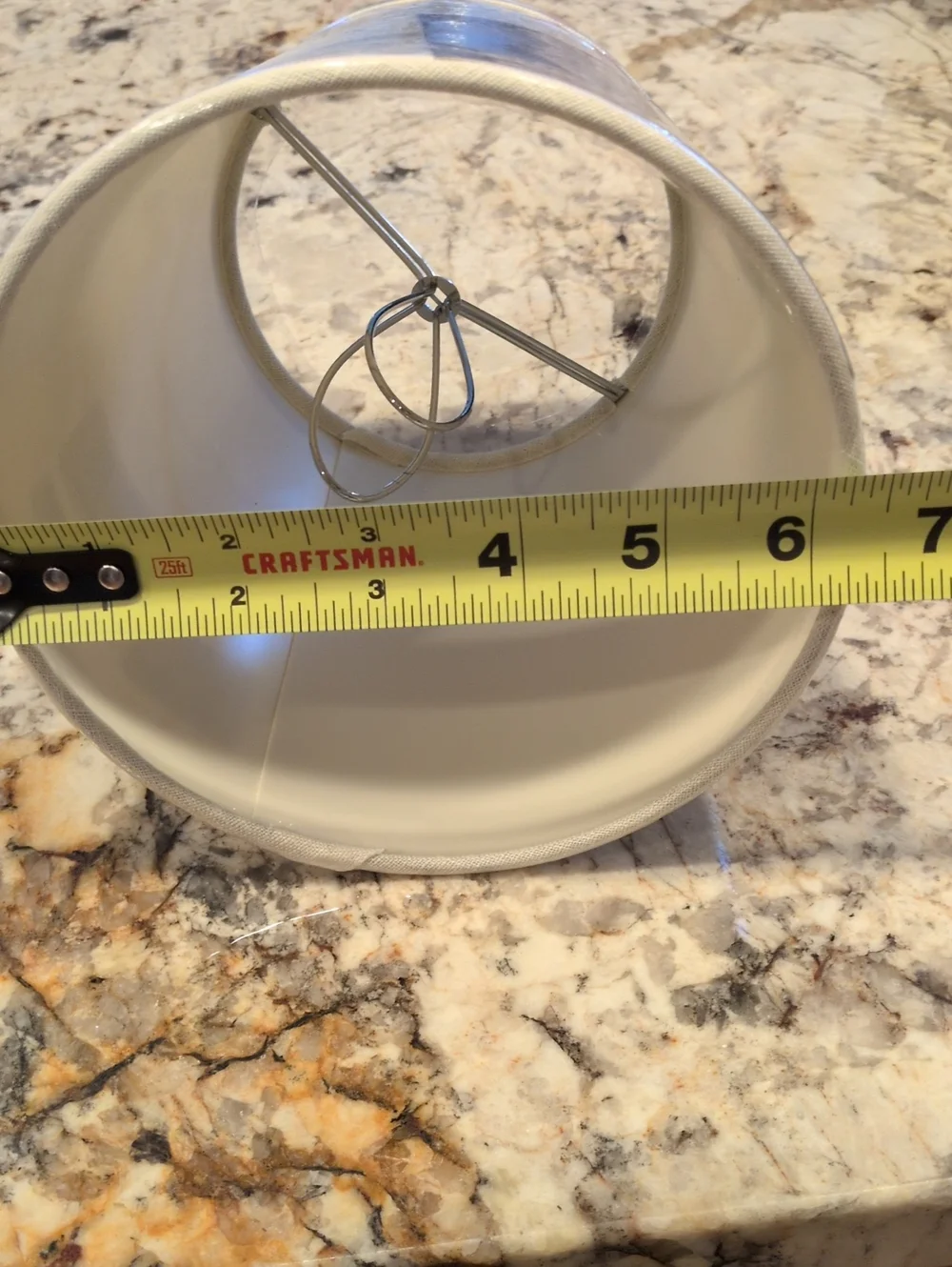 RH Cream Linen Lampshade